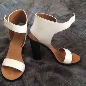 VINCE ankle strap heels
